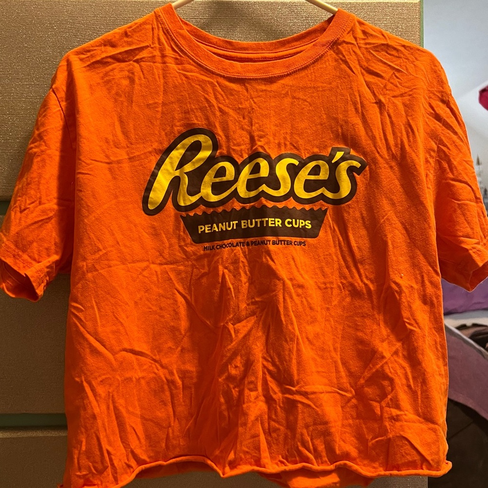 Orange Reese’s peanut butter cups shirt
